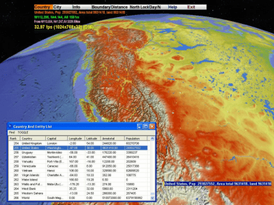 Capture d'écran de l'application 3D World Map - #5