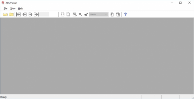 Capture d'écran de l'application XPS Viewer - #1