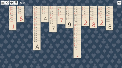 Capture d'écran de l'application Le solitaire de Mme Mop - #3