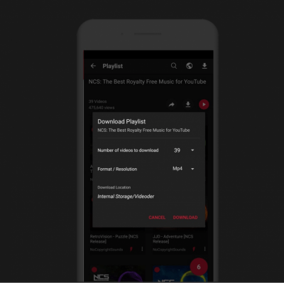 Capture d'écran de l'application Videoder - #8