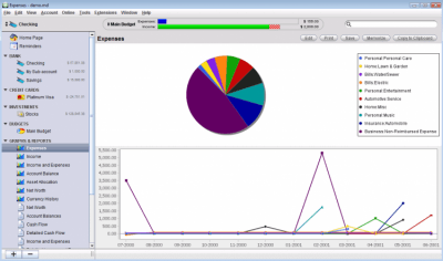 Capture d'écran de l'application Moneydance - #3