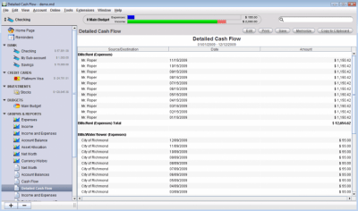 Capture d'écran de l'application Moneydance - #4