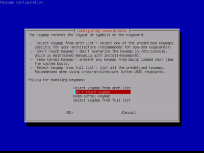 Capture d'écran de l'application Clonezilla - #4