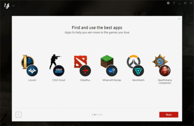 Capture d'écran de l'application Overwolf - #3