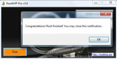 Capture d'écran de l'application RootKHP - #3