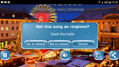 Capture d'écran de l'application Christmas Songs - #4