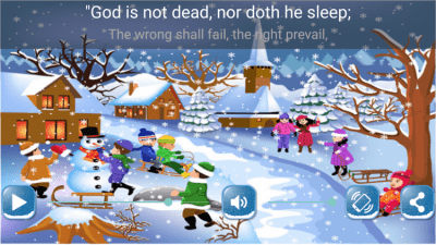 Capture d'écran de l'application Christmas Songs - #6