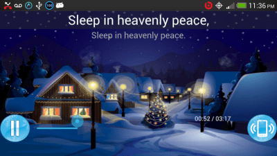 Capture d'écran de l'application Christmas Songs - #9