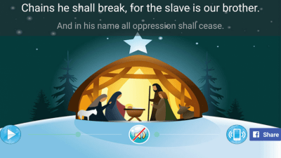 Capture d'écran de l'application Christmas Songs - #10