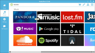 Capture d'écran de l'application Replay Music - #2