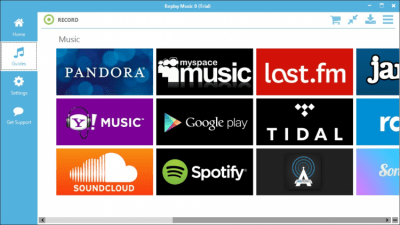 Capture d'écran de l'application Replay Music - #3