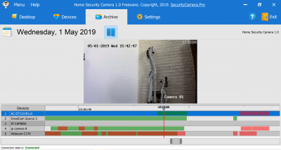 Capture d'écran de l'application Home Security Camera - #3