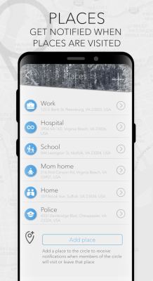 Capture d'écran de l'application Localisateur et traqueur de famille pour la sécurité de la famille - #5