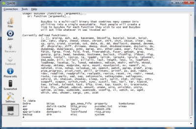 Capture d'écran de l'application QtADB - #3