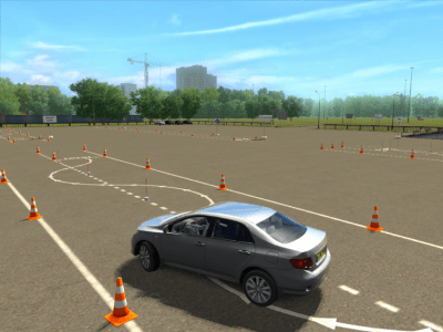 Capture d'écran de l'application City Car Driving. Home Edition - #2