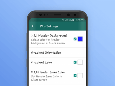 Capture d'écran de l'application WhatsApp Plus - #4