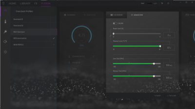 Capture d'écran de l'application Alienware Command Center - #4