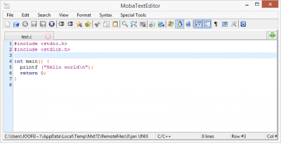 Capture d'écran de l'application MobaXterm - #2