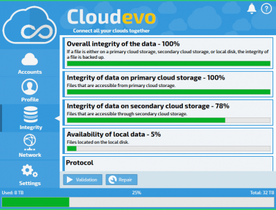 Capture d'écran de l'application Cloudevo - #1