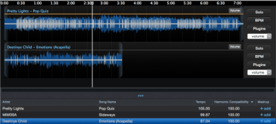Capture d'écran de l'application Mashup 2 - #4