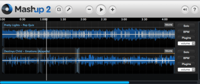 Capture d'écran de l'application Mashup 2 - #7