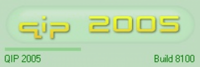 Capture d'écran de l'application QIP 2005 - #3