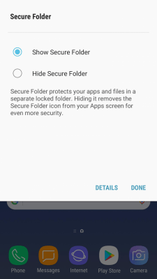 Capture d'écran de l'application Secure Folder - #3