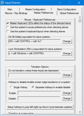 Capture d'écran de l'application Input Director - #3