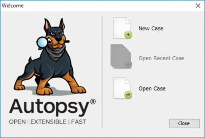 Capture d'écran de l'application Autopsy - #3