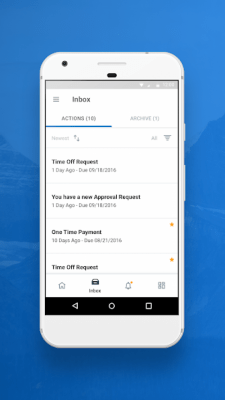 Capture d'écran de l'application Workday - #5