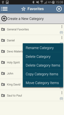 Capture d'écran de l'application Blue Letter Bible - #4