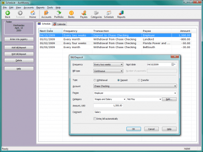 Capture d'écran de l'application AceMoney Lite - #7