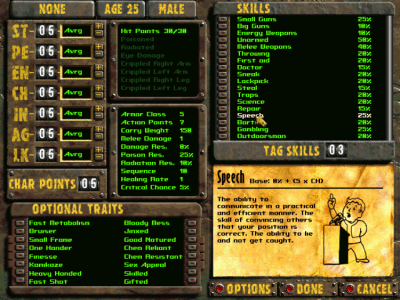 Capture d'écran de l'application Fallout 2 - #3
