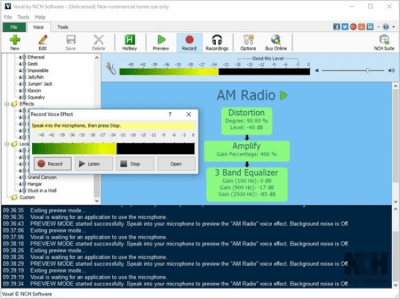 Capture d'écran de l'application Voxal Voice Changer - #1