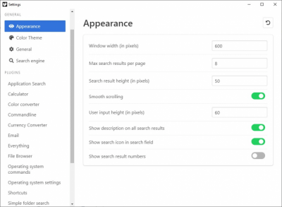 Capture d'écran de l'application Ueli - #5