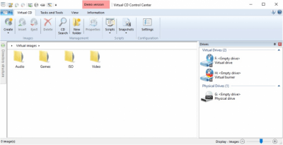Capture d'écran de l'application Virtual CD - #2