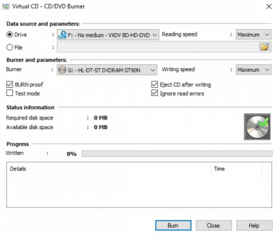 Capture d'écran de l'application Virtual CD - #5