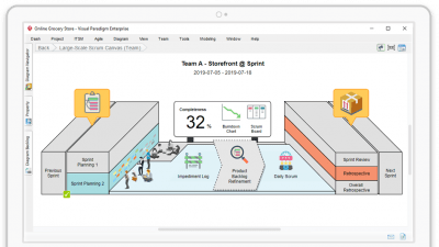 Capture d'écran de l'application Visual Paradigm Community Edition - #3