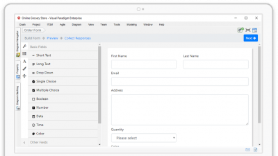 Capture d'écran de l'application Visual Paradigm Community Edition - #4