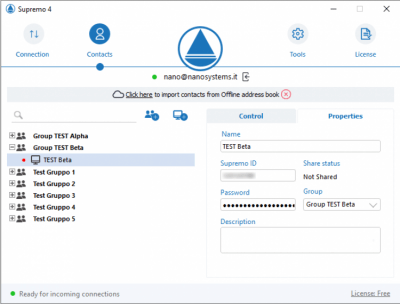 Capture d'écran de l'application Supremo - #6