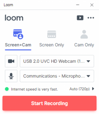Capture d'écran de l'application Loom - #2