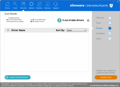 Capture d'écran de l'application DriverUpdate - #3