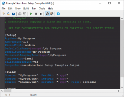 Capture d'écran de l'application Inno Setup - #3
