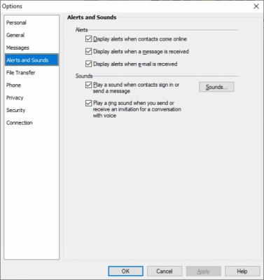 Capture d'écran de l'application MSN Messenger - #5