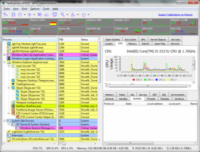 Capture d'écran de l'application TaskExplorer - #5