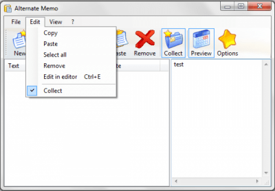 Capture d'écran de l'application Alternate Memo - #3