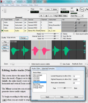 Capture d'écran de l'application Anvil Studio - #6