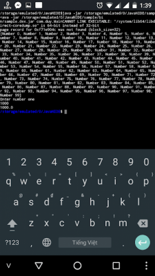 Capture d'écran de l'application Java N-IDE - #5