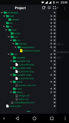 Capture d'écran de l'application Java N-IDE - #7