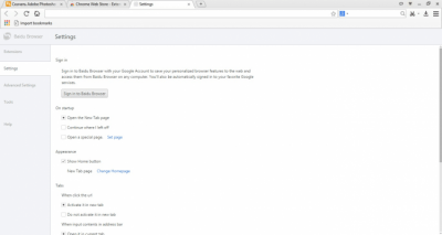 Capture d'écran de l'application Baidu Browser - #3